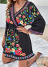 Bohemian Print Slimming Dress